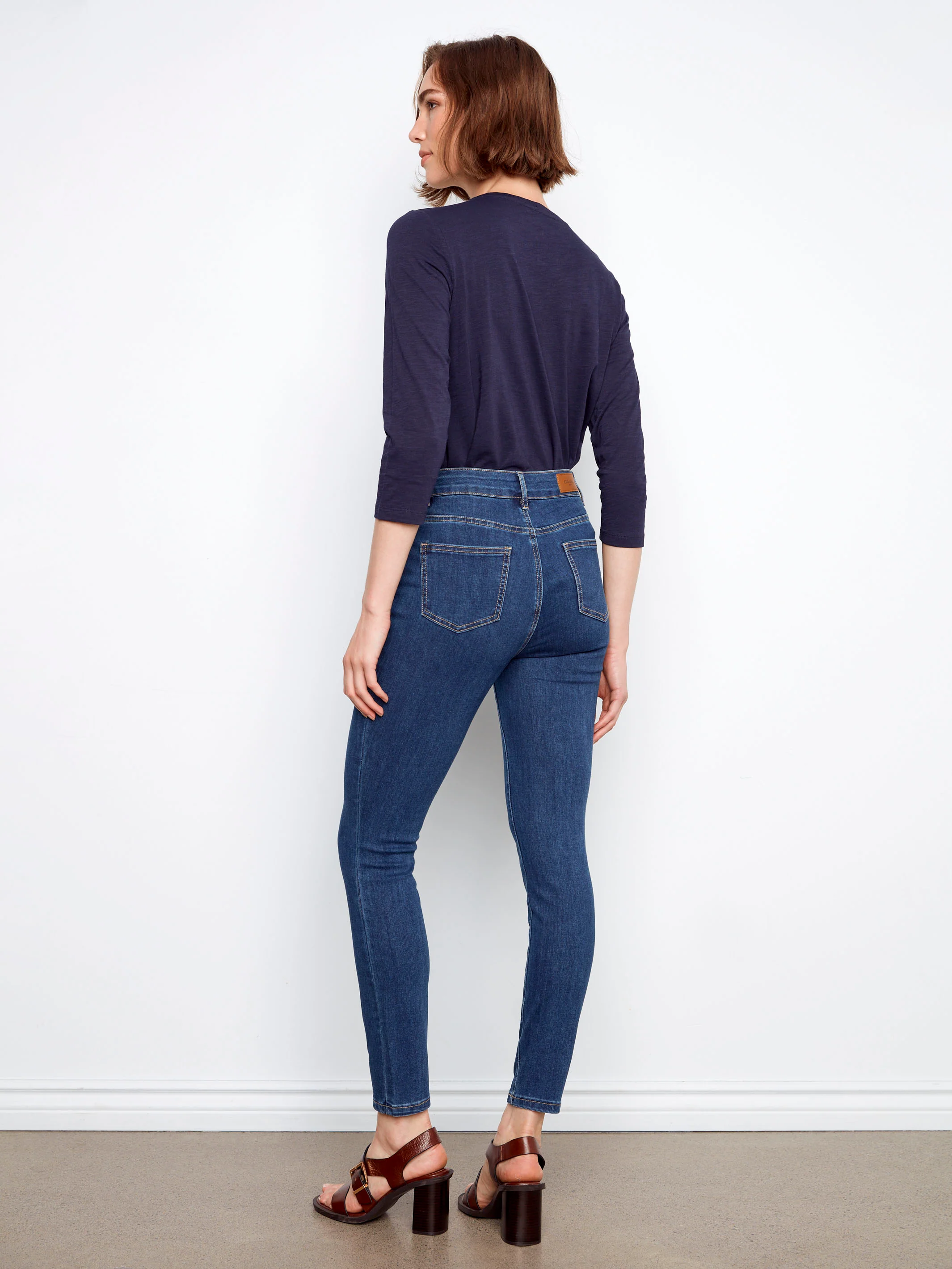 Carine Skinny Jeans - Indigo - Image 4
