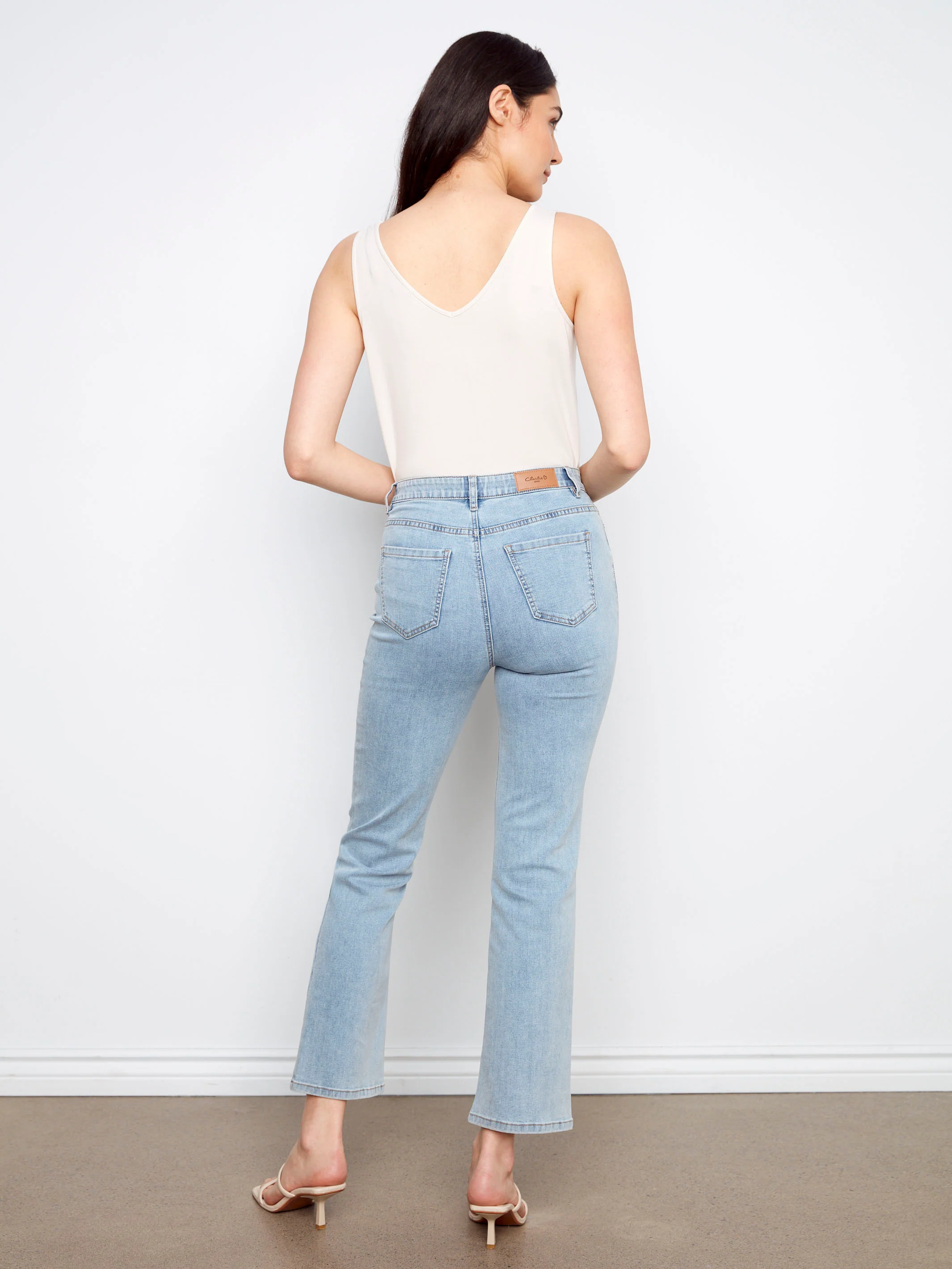Charlotte Straight Leg Jeans - Light Blue - Image 4